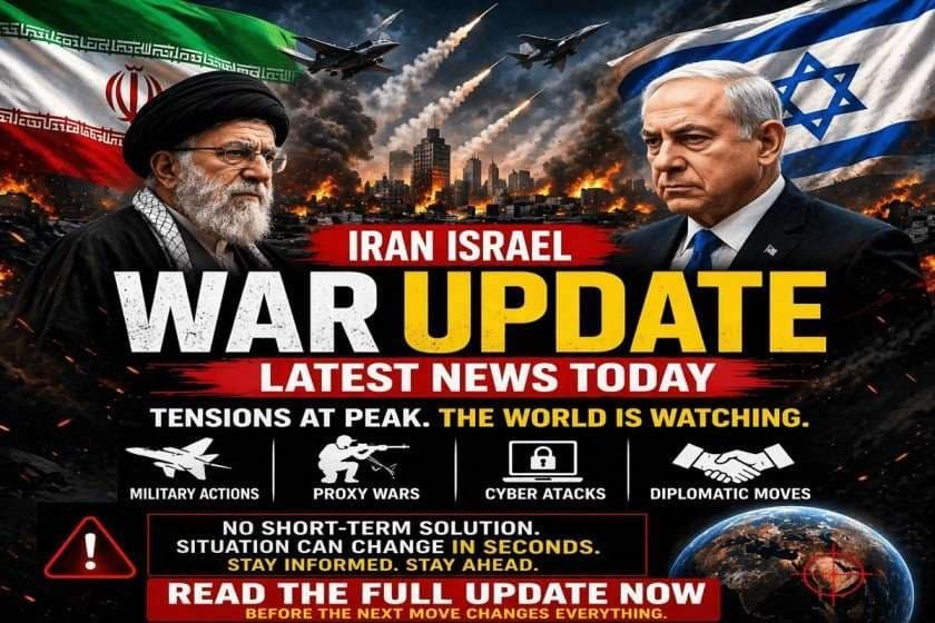 Iran Israel War Update: Role of United States showing military conflict, airstrikes, and rising tensions between Iran and Israel